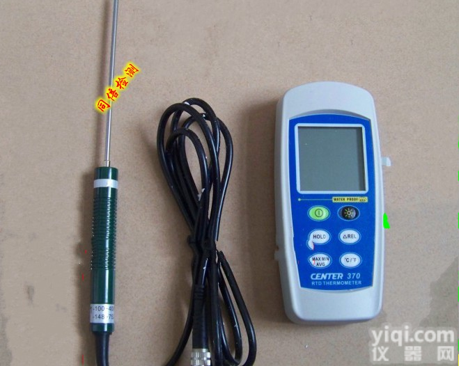 <em>CENTER</em>-<em>372</em>  防水型温度计 双通道<em>温度表</em>