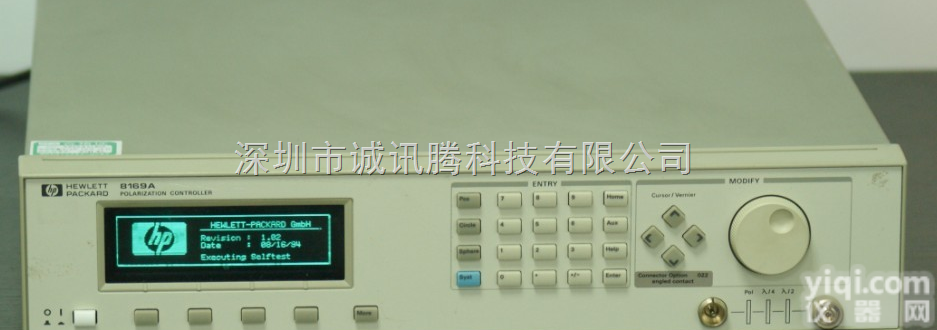 <em>8169A</em>  HP <em>8169A</em> 光<em>偏振</em>控制器