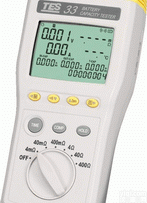 台湾泰仕TES-33  电池<em>测试器</em> 电池<em>容量</em>测试仪