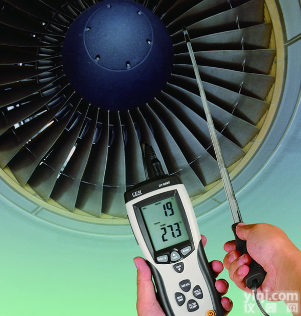 DT-8880  <em>热敏</em>式<em>风速仪</em> CEM华<em>盛昌</em>风速计