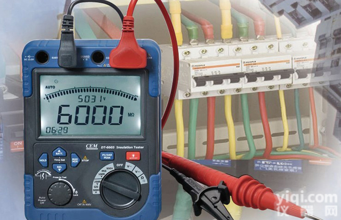 CEM华<em>盛昌</em>DT-6605  高压<em>绝缘</em>电阻测试仪