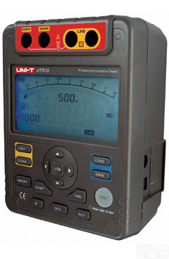优<em>利德</em>UT513  绝缘<em>电阻</em><em>测试仪</em> 绝缘<em>电阻</em>仪