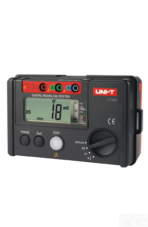 优利德UT582  漏电保护开关测试仪 开关故障检测