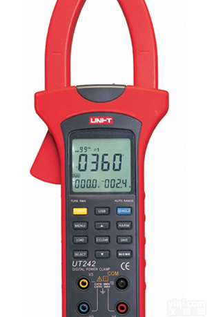 优<em>利德</em>UT242  电力钳形谐波功率计 优<em>利德</em><em>功率表</em>