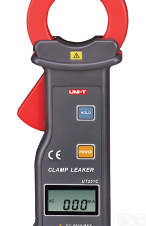 优<em>利德</em>UT251C  高精度钳形漏<em>电流表</em> 电流<em>钳形表</em>
