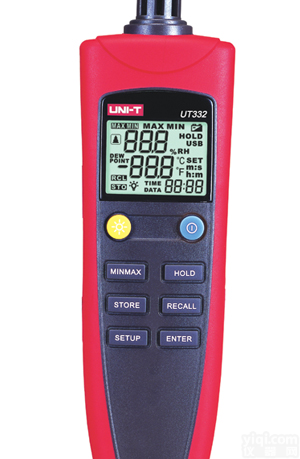 优<em>利德</em>UT332  空气温湿度仪 <em>温湿度计</em>