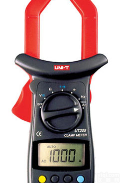 优<em>利德</em>UT205  <em>钳形表</em> 钳形万用表