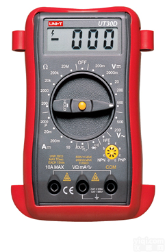 优<em>利德</em>UT30D  <em>掌上型</em><em>万用表</em> 小型<em>万用表</em>
