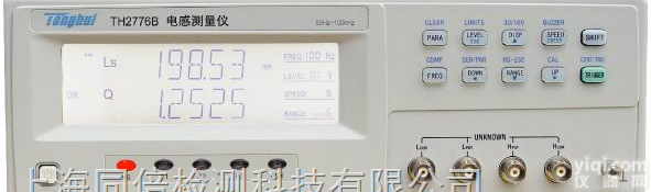 同惠TH2776B型  <em>电感</em>测量仪 <em>电感</em>参数<em>测试仪</em>