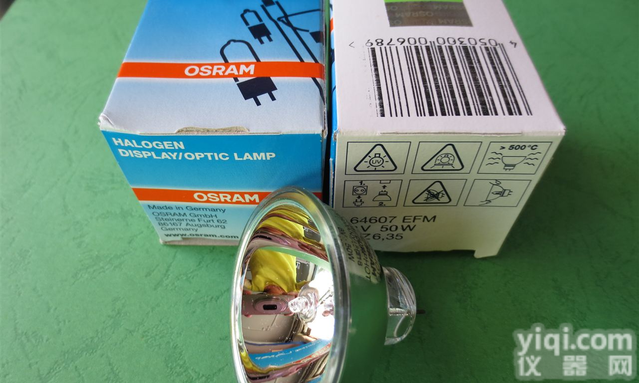 OSRAM 64607 EFM  MK3<em>酶标仪</em>卤素灯杯8V50W<em>深圳</em>代理商