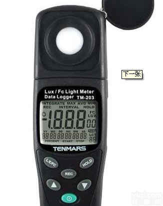 泰<em>玛斯</em>TM-203  照度<em>记录仪</em> 记忆式照度仪