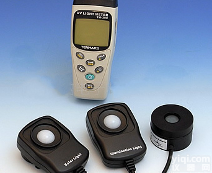 泰<em>玛斯</em>TM-208  三<em>合一</em>照度测试仪