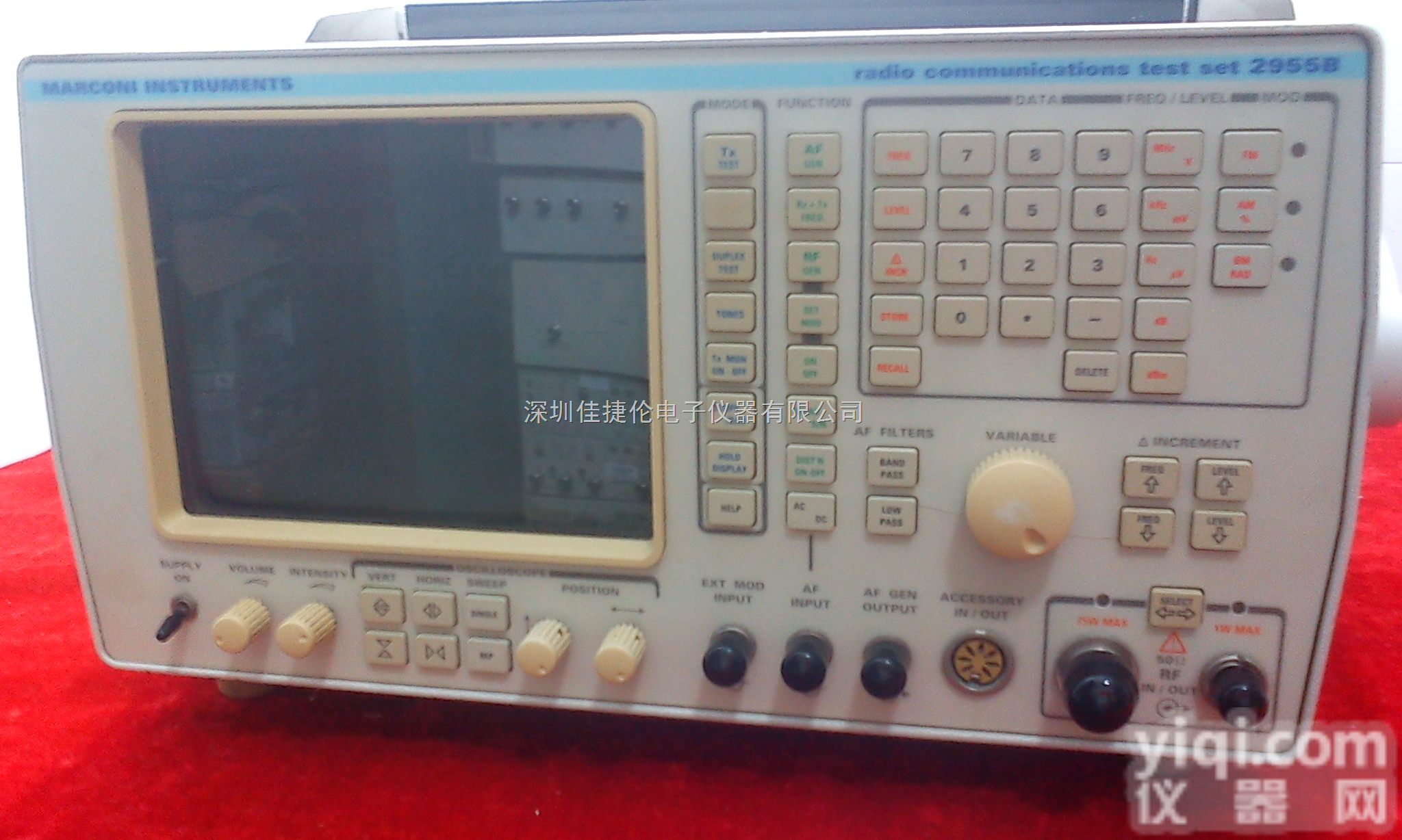 配件加主机<em>出售</em>：IFR2955B<em>租赁</em>综测仪