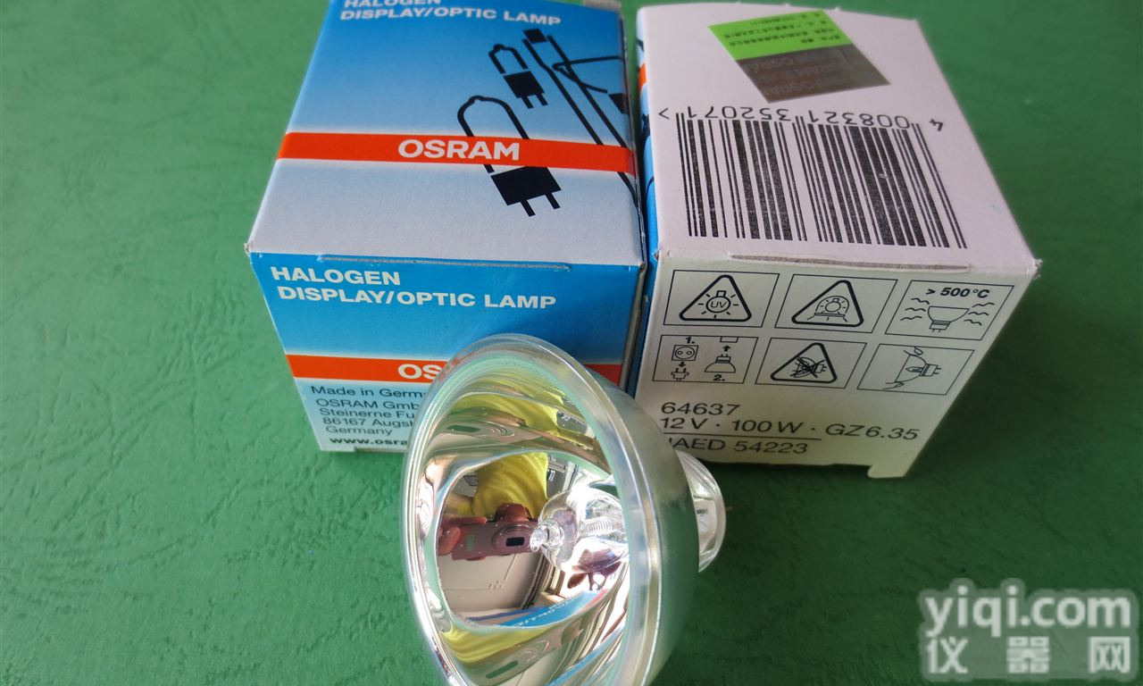 <em>欧司朗</em>64637  YL腹腔内窥镜冷光源<em>12V100W</em>长<em>寿命</em>卤素灯杯全国总代理商