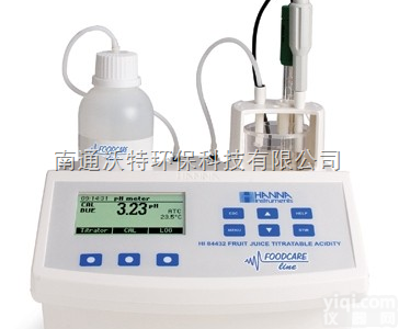 HI84530  意大利哈纳HANNA微电脑总酸滴定<em>分析仪</em>（应用于水<em>处理</em>分析）（HI84...