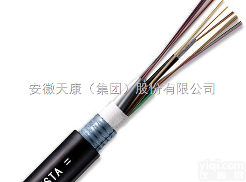 安徽天康  GYSTA<em>层绞式</em>室外<em>铠装</em>铝带管道光纤电缆