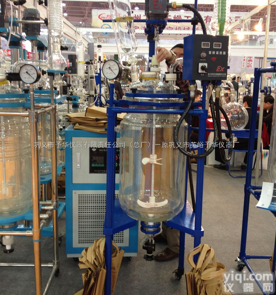 YSF（EX）-100L  标准型双层玻璃<em>反应釜</em>YSF（EX）<em>系列</em>