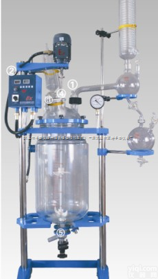 YSF（EX）  <em>100升防爆双层玻璃反应釜</em>予华仪器安全可靠