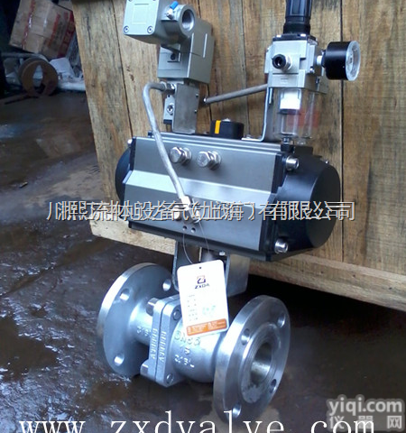 Q641F<em>防爆</em>型<em>气动</em>O型<em>球阀</em>、<em>气动</em>O型<em>球阀</em>