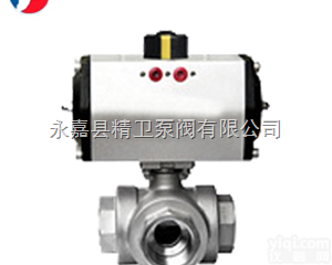 <em>Q614/615F  供应Q614/615F气动内螺纹三通球阀</em>