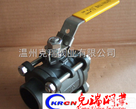 <em>Q61F</em>-1000WOG  三片式（3PC）焊接<em>球阀</em> 三段式<em>对焊</em><em>球阀</em><em>Q61F</em>