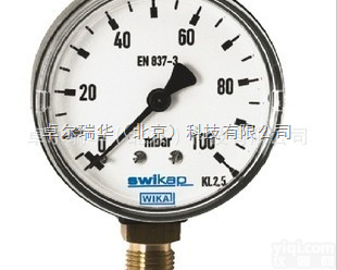 611.13  WIKA 611.13 膜<em>盒式</em><em>压力表</em>swikap en837-3