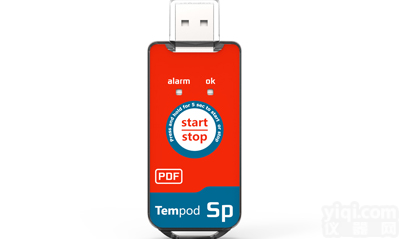 Tempod SP  <em>一次性</em><em>PDF</em>温度<em>记录仪</em> USB<em>记录仪</em> 运输用温度<em>记录仪</em>