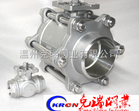 KRCNQ11F  1000WOGQ11F平台<em>球阀</em> 3PC<em>高平</em>台<em>球阀</em> 1000WOG三片式...
