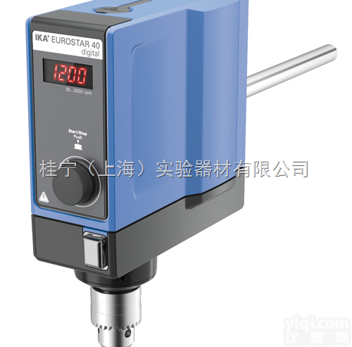 <em>EUROSTAR</em> 40  <em>数显</em>型40IKA <em>EUROSTAR</em> 40实验室搅拌器