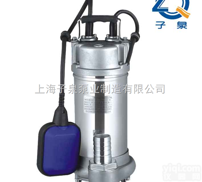 32QWP5-7-0.37  QWP型自带浮球<em>不锈钢</em><em>潜污泵</em>|浮球<em>不锈钢</em><em>潜污泵</em>
