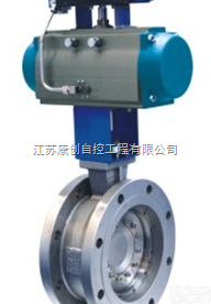 KC8605Q<em>气动</em>双偏心<em>球面</em>密封蝶阀