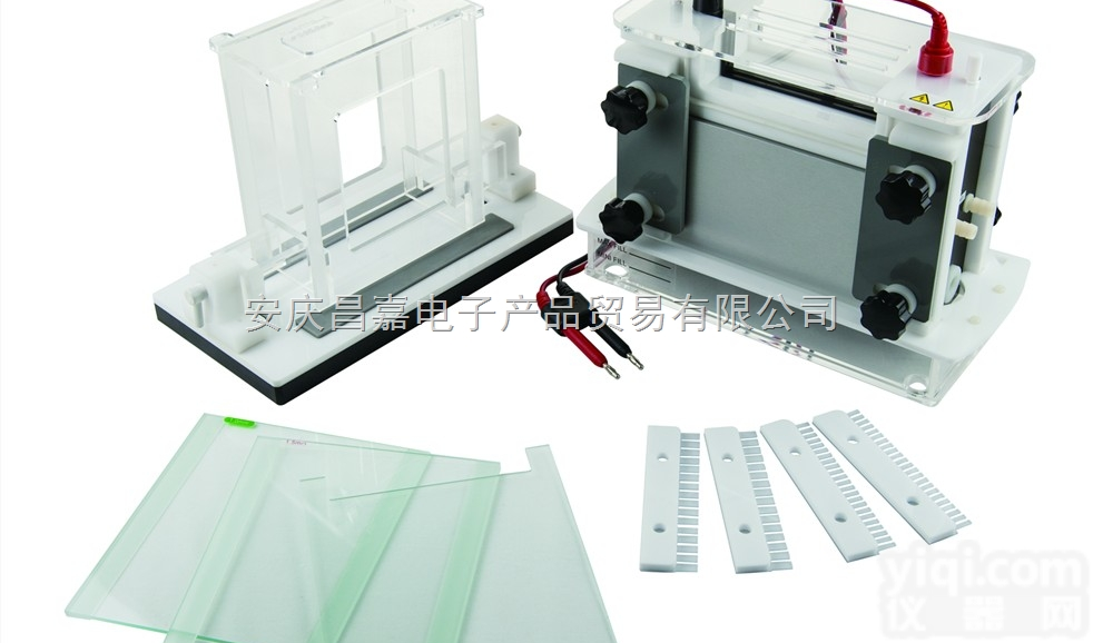 JY-SCZ9 双垂直<em>电泳槽</em>  凝胶面积 121x150mm 、<em>玻璃板</em>面积 151×170、...