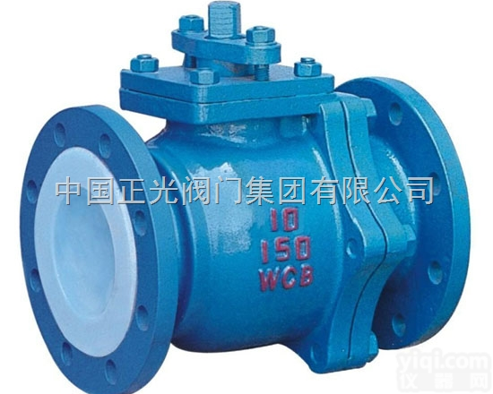 <em>Q341F46</em>  <em>涡轮</em>衬氟<em>球阀</em>