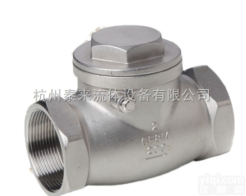 <em>H14W</em>  内<em>螺纹</em>旋启式<em>止回阀</em><em>H14W</em>