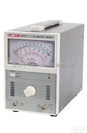 UT621<em>交流</em><em>毫伏</em>表/优利德<em>交流</em><em>毫伏</em>表