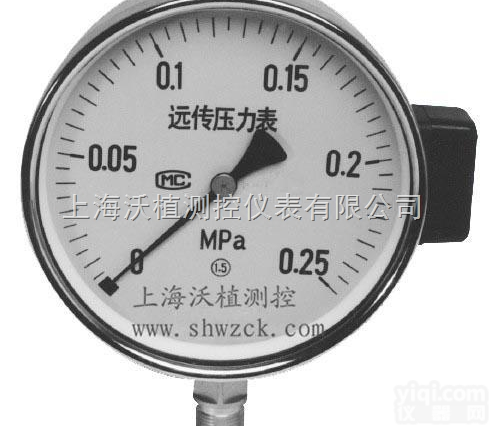电阻<em>远传</em>耐震<em>压力表</em>  上海沃植测控电阻<em>远传</em>耐震<em>压力表</em>生产厂家