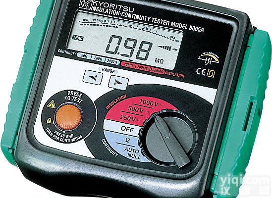 共立绝缘电阻<em>测试仪</em> KYORITSU MODEL 300/<em>3007</em>...