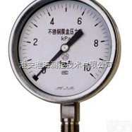 YE-100/150B  <em>不锈钢</em><em>膜盒</em><em>压力表</em>优惠