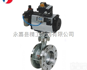 D643H  <em>气动硬密封法兰蝶阀</em>，气动三偏心法兰蝶阀厂家直销