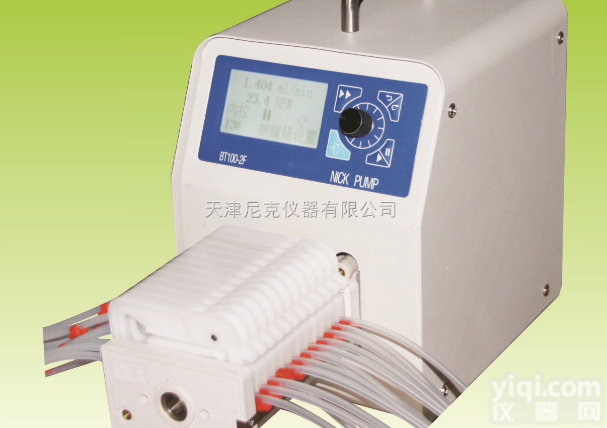 BT100-2F  NICK流量型多通道<em>蠕动泵</em>BT100-2F<em>尼克</em>仪器生产<em>蠕动泵</em>厂家直供