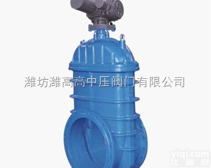 Z945X铸铁电动闸阀  山东电动暗杆软密封闸阀厂家