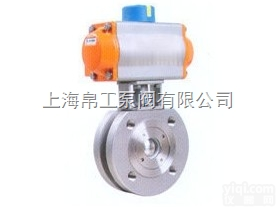 <em>Q671F</em>系列薄型（<em>对夹</em>）气动<em>球阀</em>