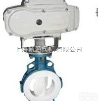 D971F46  电动智能<em>调节型</em>衬氟<em>对夹</em>蝶阀
