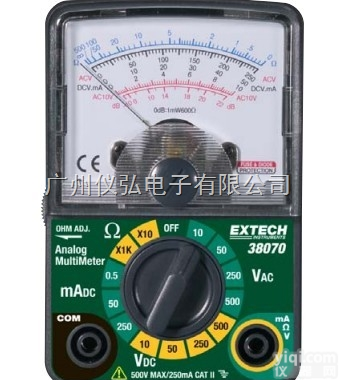 <em>广东省</em> 美国艾示科EXTECH38070模拟指针式<em>万用表</em>