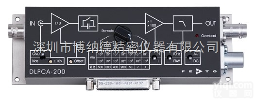 DLPCA-200  德国FEMTO品Pai<em>微弱</em><em>电流</em>放大器