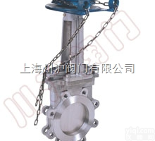 <em>PZL</em>43  <em>PZL</em>43链轮对夹式刀形<em>闸阀</em>（链<em>轮式</em>浆液阀）