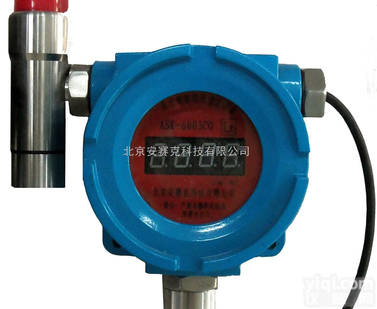 可燃气体探测器 <em>固定式</em>LEL气体检测仪 安<em>赛克</em>气体浓度检测仪