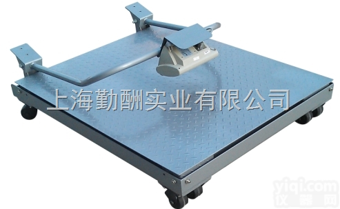 SCS-P722-NN-1~3T-121  榆林手推移动<em>电子</em>磅  鹤岗带<em>滚轮</em>地<em>磅秤</em>