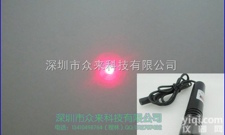 ZLM200AD650-22BD  大尺寸高亮度<em>红光</em><em>点状</em>镭射头 <em>红光</em>激光模组  尺寸可定制