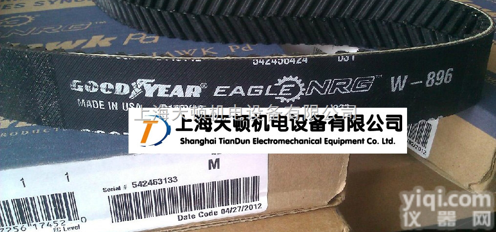 W2000  W-2000<em>人字</em>齿<em>同步带</em>GOODYEAR美国固特异<em>人字</em>形<em>同步带</em>